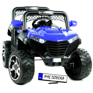 Auto na akumulator BUGGY + SKÓRA + EVA 4x4
