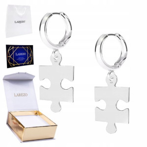 Kolczyki srebrne Puzzel 925