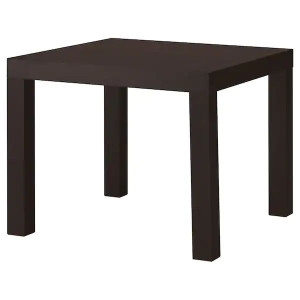 IKEA LACK Stolik czarnobrąz 55x55 cm