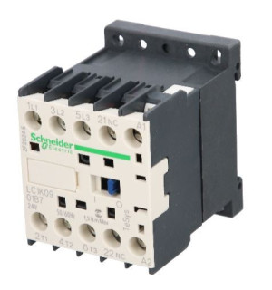 Stycznik mocy 9A 24V 3P AC 0Z 1R LC1K0901B7 SCHNEIDER
