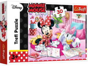 Trefl Puzzle 30el. / Minnie Mouse / Najlepsze przyjaciółki