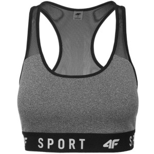 Biustonosz sportowy 4F H4Z22 STAD350 szary