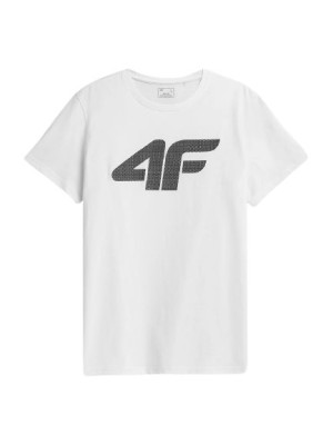 T-shirt męski 4F H4Z22 TSM353 biały
