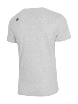 T-shirt 4F Koszulka męska H4Z22 TSM353 jasno szara