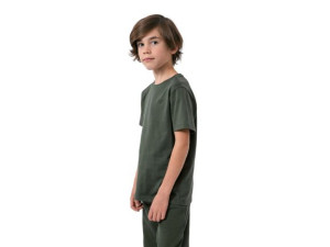 T-shirt koszulka chłopięca 4F HJZ22 JTSM001 khaki