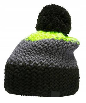 Czapka chłopięca zimowa 4F HJZ22-JCAM006 limonka