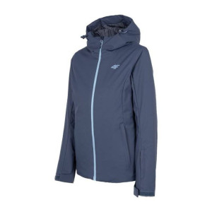 Kurtka narciarska damska 4F H4Z22-KUDN001 denim