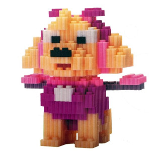 MAGIC BLOCK Klocki magiczne figurka Skye