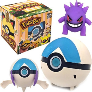 Pokeball - zestaw z akcesoriami + figurka z zawieszką