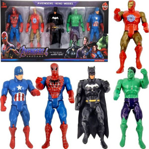 Avengers - zestaw 5 figurek akcji ze światłem