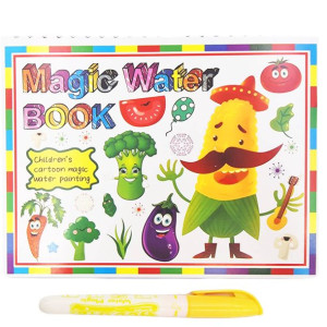 Kolorowanka Wodna Warzywa + Magiczny Flamaster