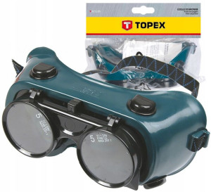 Gogle Spawalnicze Zielone Topex 82s105