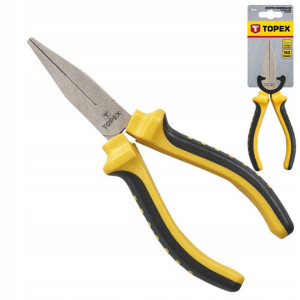 Szczypce Płaskie 160 Mm, Dwumateriałowy Uchwyt Cs