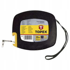 Taśma Miernicza Stalowa 30m X 12.5mm Topex 28c413