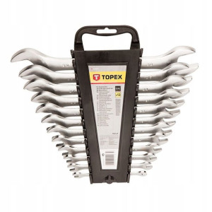 Klucze Płaskie Dwustr. 6-32 Mm 12 Szt Topex 35d657