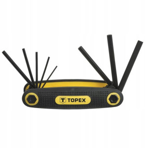 Zestaw Klucze Szcześciokątne 1,5-6mm Topex 35d958