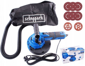 Szlifierka Scheppach Cgp1200 3w1 Do Ścian, Sufitów