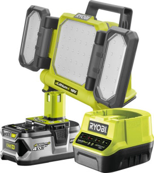 Ryobi Lampa Halogen Led Panele Rlp18 3000lm +4ah