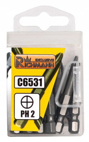 RICHMANN Końcówki do wkrętaki BIT PH2 C6531 10szt