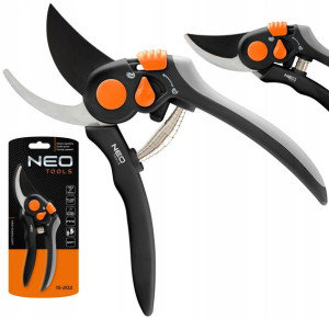 Sekator Ogrodowy By-pass 200mm Regulacj Neo 15-202