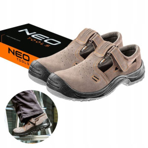 NEO 82-080 Sandały robocze zamszowe, S1 SRC, r. 40