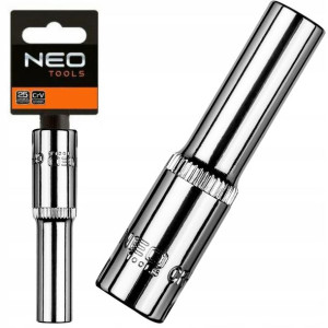 Nasadka Sześciokątna Długa 1/4cal 6 Mm Neo Tools