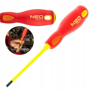 Neo Tools Wkrętak Śrubokręt Płaski 1000v 4,0x100mm