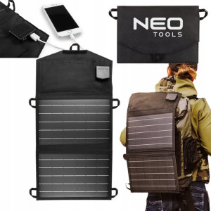 Neo 90-140 Ładowarka Solarna, Panel Słoneczny 15w