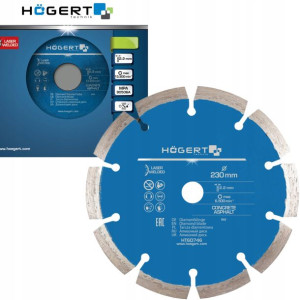 Hogert Ht6d746 Tarcza Diamentowa Segmentowa 230 Mm