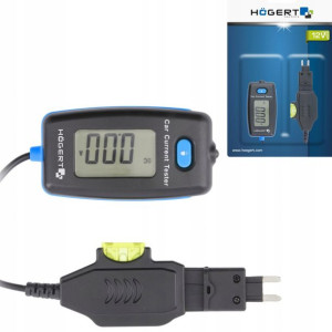 Hogert Ht8g435 Miernik Prądu Samochodowy Lcd Mta