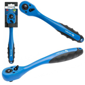 Grzechotka Odgięta 1/2'' Hogert Ht1r352 72 Zęby