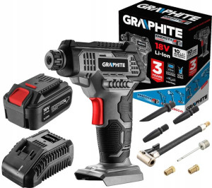 Kompresor Akumulatorowy Graphite 58g041 18v +4ah