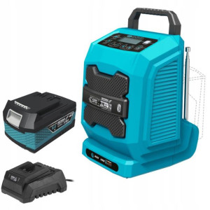 DEDRA RADIO BUDOWLANE bluetooth 18V AKU. SAS+ 5Ah