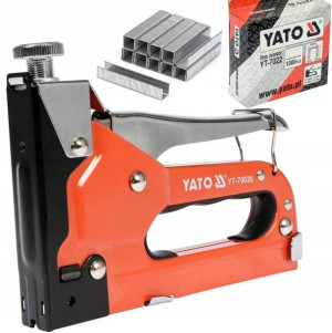 Yato Zszywacz Taker Tapicerski +zszywki 6mm 1000sz