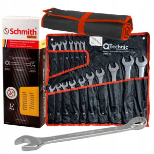 Schmith Klucze Płasko Oczkowe Zestaw 6-32mm 17el