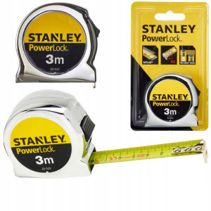 Stanley Miara Zwijana Powerlock 0-33-522 Miarka 3m