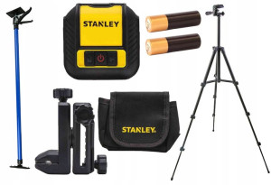 Laser Krzyżowy Cubix Tyczka Statyw Uchwyt Stanley