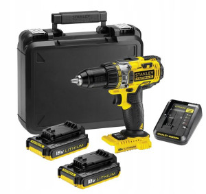 STANLEY Wiertarko Wkrętarka 18V FMC600 2x 2Ah 50Nm