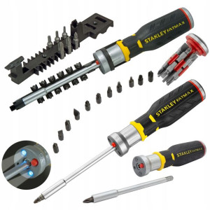 STANLEY WKRĘTAK MULTI-BIT Grzechotka LED 62-689
