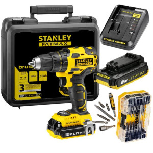 Stanley Fmcd607d2k Wkrętarka Bezszczotkowa 18v +40