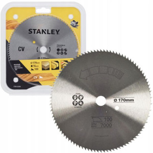 Stanley Sta10290 Tarcza Do Cięcia Drewna 170x16mm