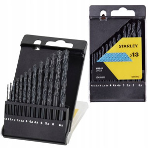 Stanley Sta56015 Zestaw Wierteł Do Metalu 13szt