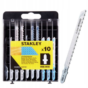 Stanley Zestaw Brzeszczotów Typ T 10szt Sta28050