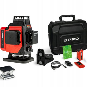 Pro Zestaw Plus Laser Wieloliniowy 360 Zielony 30m