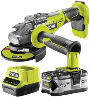 Ryobi R18ag7 Szlifierka Kątowa Bezszczotkowa + 4ah