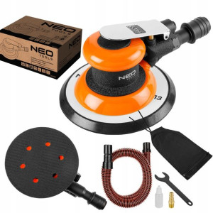 Neo Szlifierka Mimośrodowa Pneumatyczna 150mm