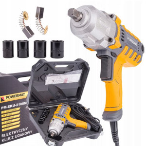 Klucz Udarowy Elektryczny 2100w 1/2 800nm Nasadki