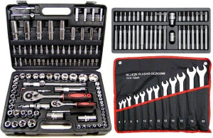 Zestaw Kluczy Nasadowych Klucze Nasadowe 161+ Torx