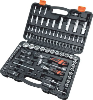 Klucze nasadowe 1/4 1/2 kpl. 94elem CORONA C4094