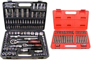 Zestaw Kluczy Nasadowych 134el 94 +40 Torx Klucze